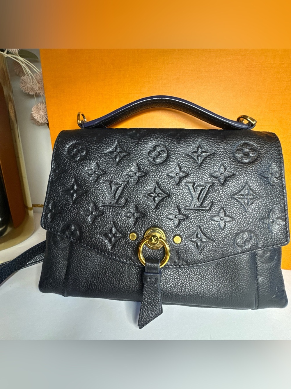 Louis Vuitton Black Monogram Blanche BB